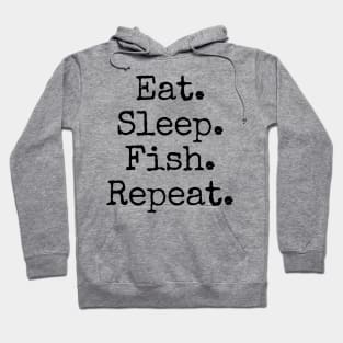 Eat Sleep Fish Hoodie